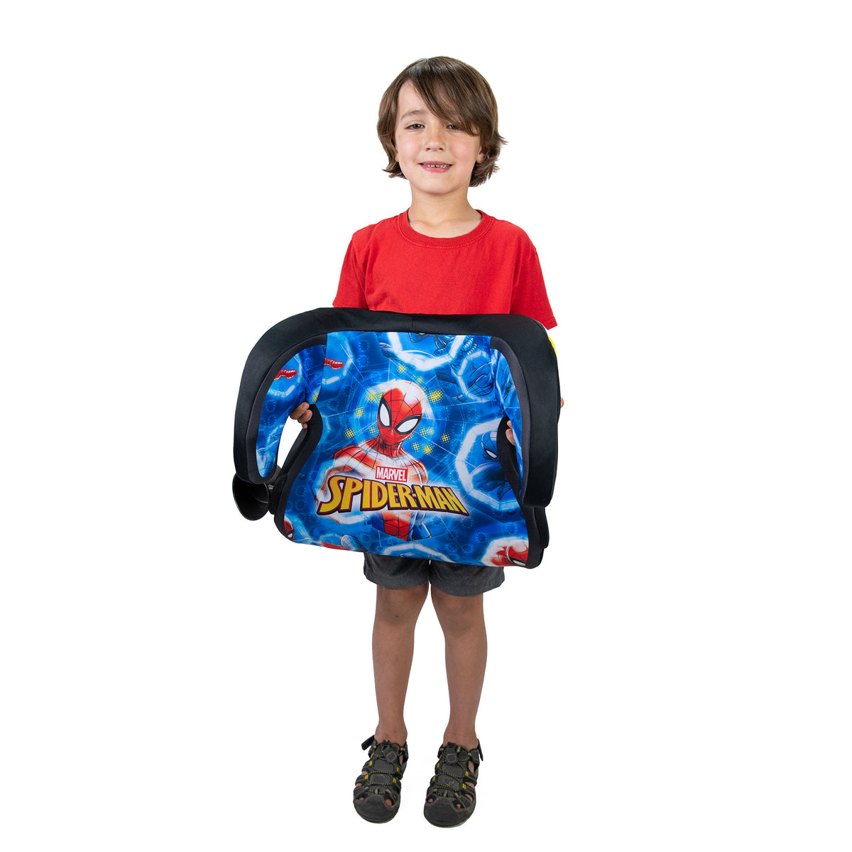 KidsEmbrace KE-4801BLU Spider-Man Backless Car Seat for Kids 4 Years and Up - VMInnovations