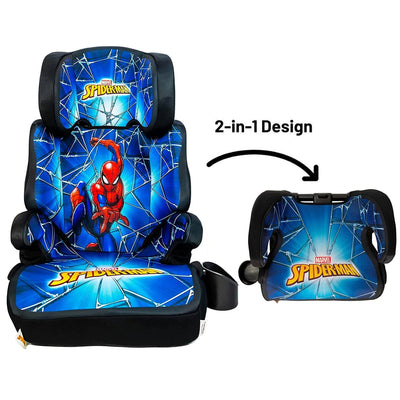 KidsEmbrace Marvel Spider-Man High Position Back Toddler Convertible Car Seat - VMInnovations