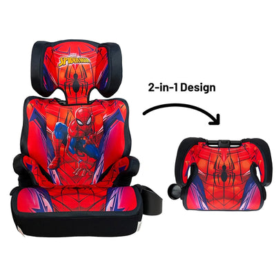 KidsEmbrace Marvel Spider-Man High Position Back Toddler Convertible Car Seat - VMInnovations