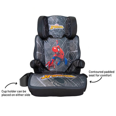 KidsEmbrace Marvel Spider-Man High Position Back Toddler Convertible Car Seat - VMInnovations