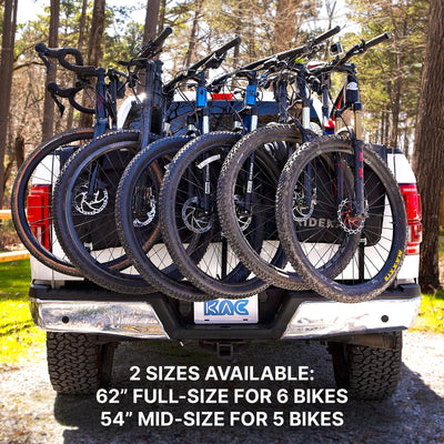 Mid-Size & Compact Truck Tailgate Pad for 5 Bikes w/ 2 Storage Pockets (Used)