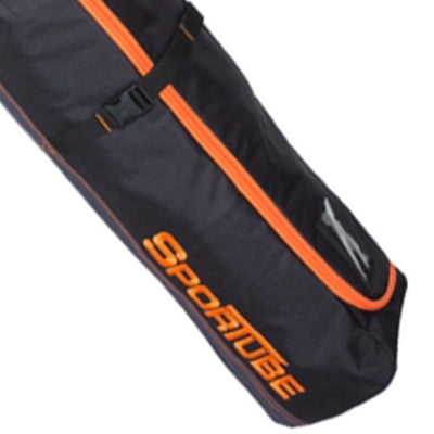 Sportube Traveler Padded 6Ft Pair Ski & Pole Luggage Bag, Black/Orange (Used)