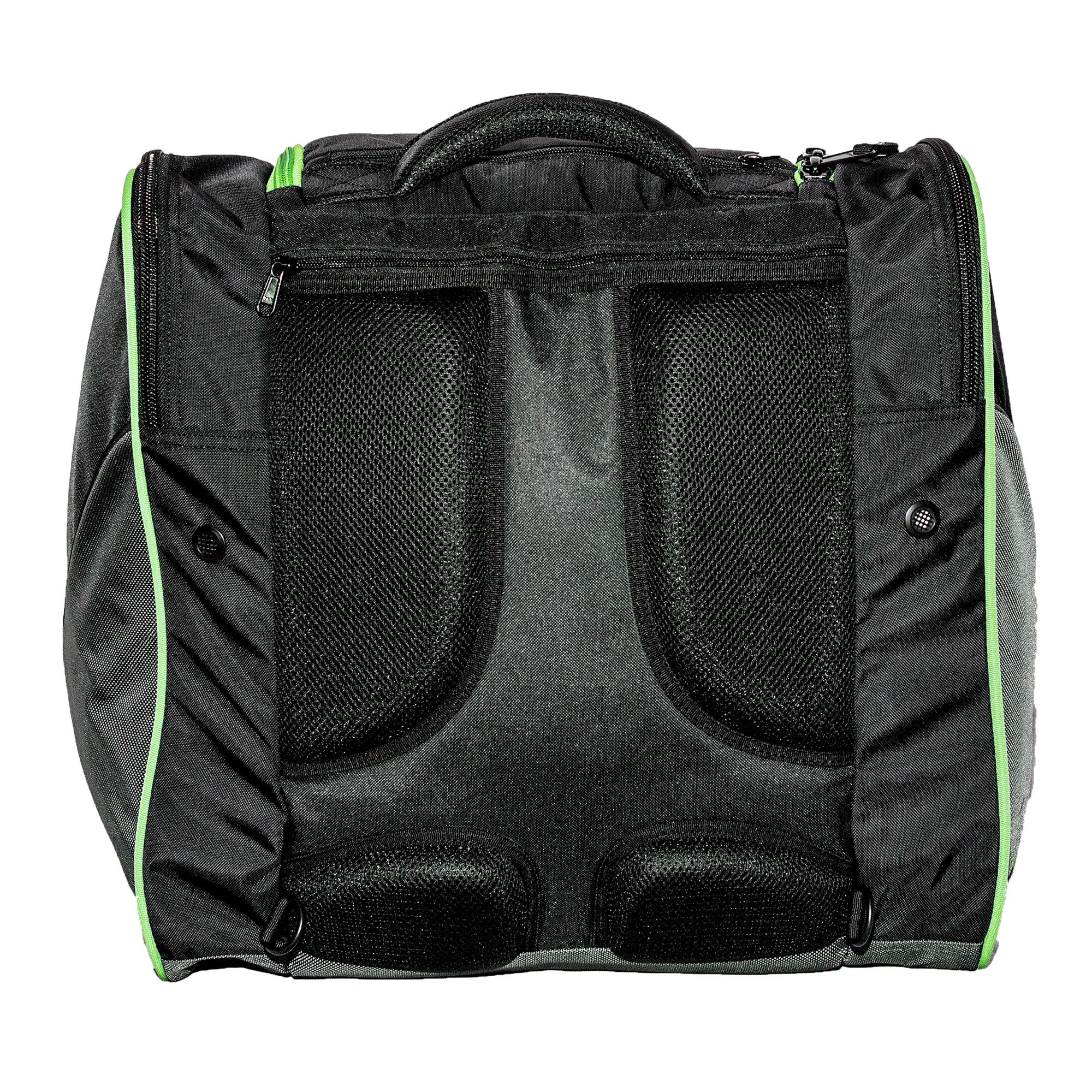 Sportube Freerider 70 Lt Padded Ski Boot & Gear Backpack,Green/Black(Open Box) - VMInnovations