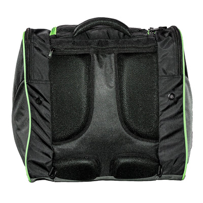 Sportube Freerider 70 Lt Padded Ski Boot & Gear Backpack,Green/Black(Open Box) - VMInnovations