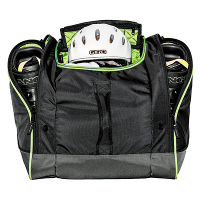 Sportube Freerider 70 Lt Padded Ski Boot & Gear Backpack,Green/Black(Open Box) - VMInnovations