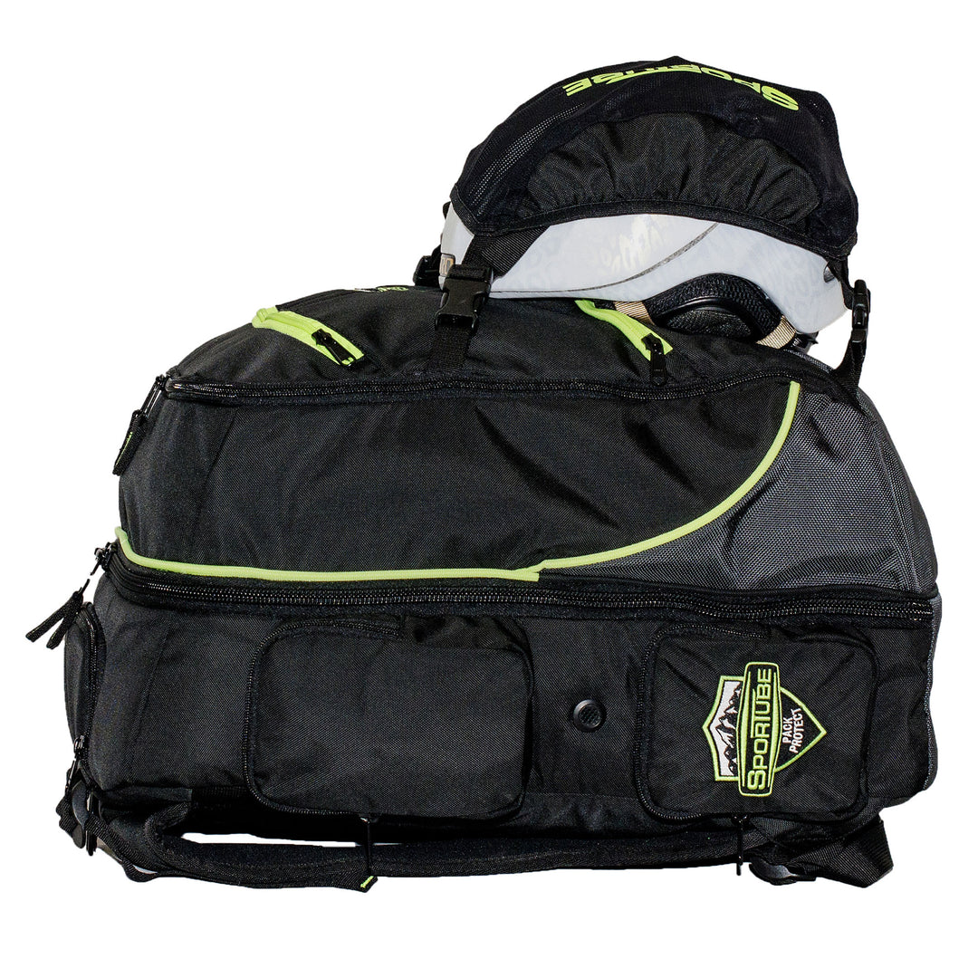 44 Liter Airline Carry On Padded Gear & Boot Backpack, Green (Open Box) - VMInnovations