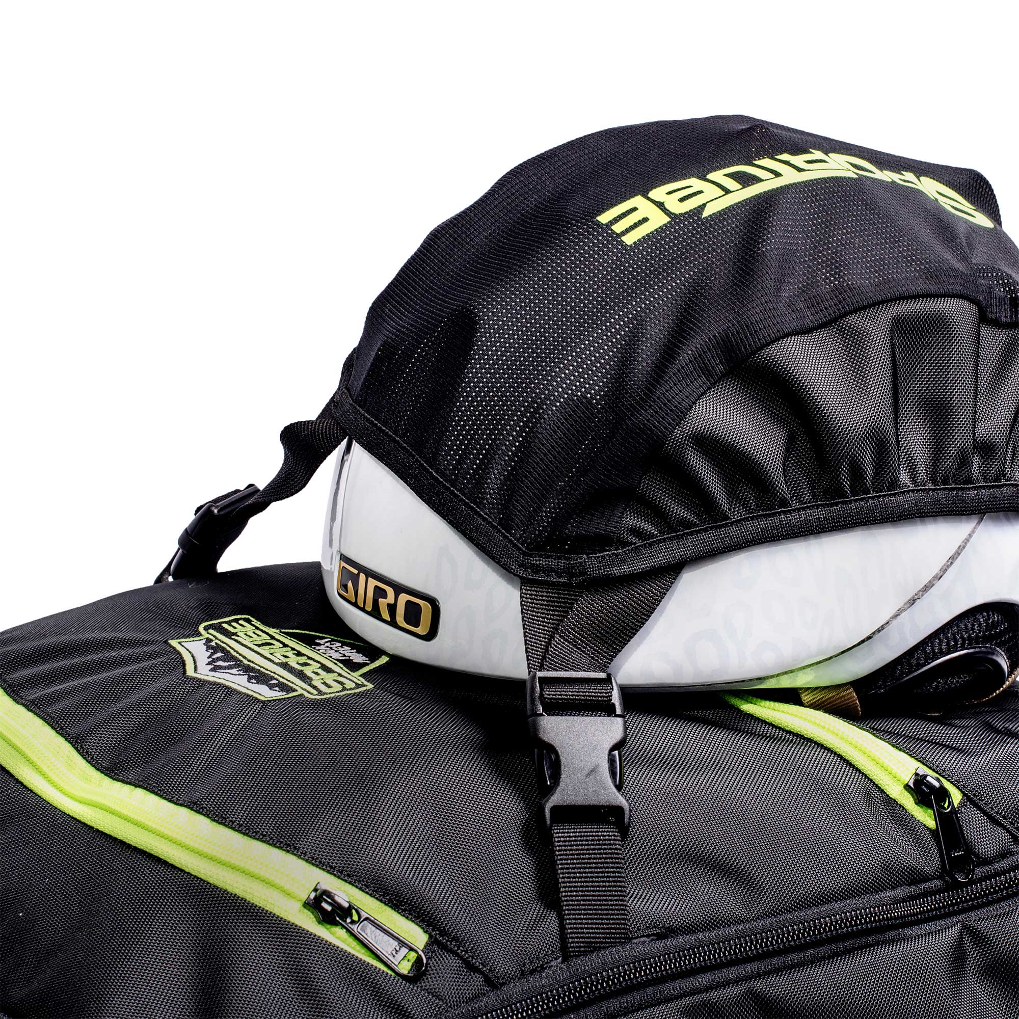 Sportube 44 Liter Overheader Airline Carry On Padded Gear & Boot Backpack, Green - VMInnovations
