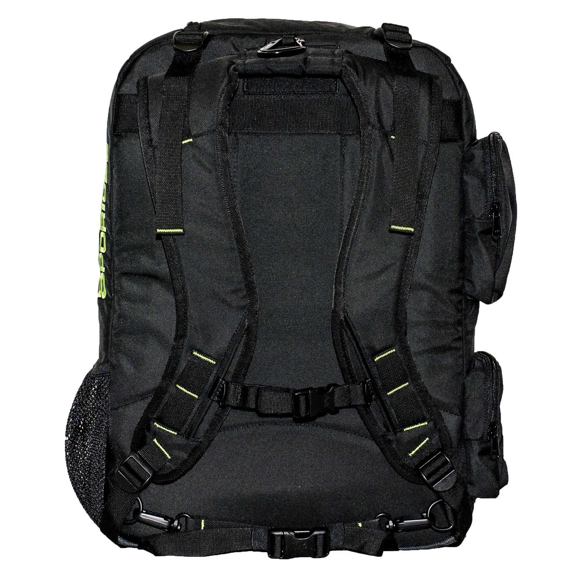 Sportube 44 Liter Overheader Airline Carry On Padded Gear & Boot Backpack, Green - VMInnovations