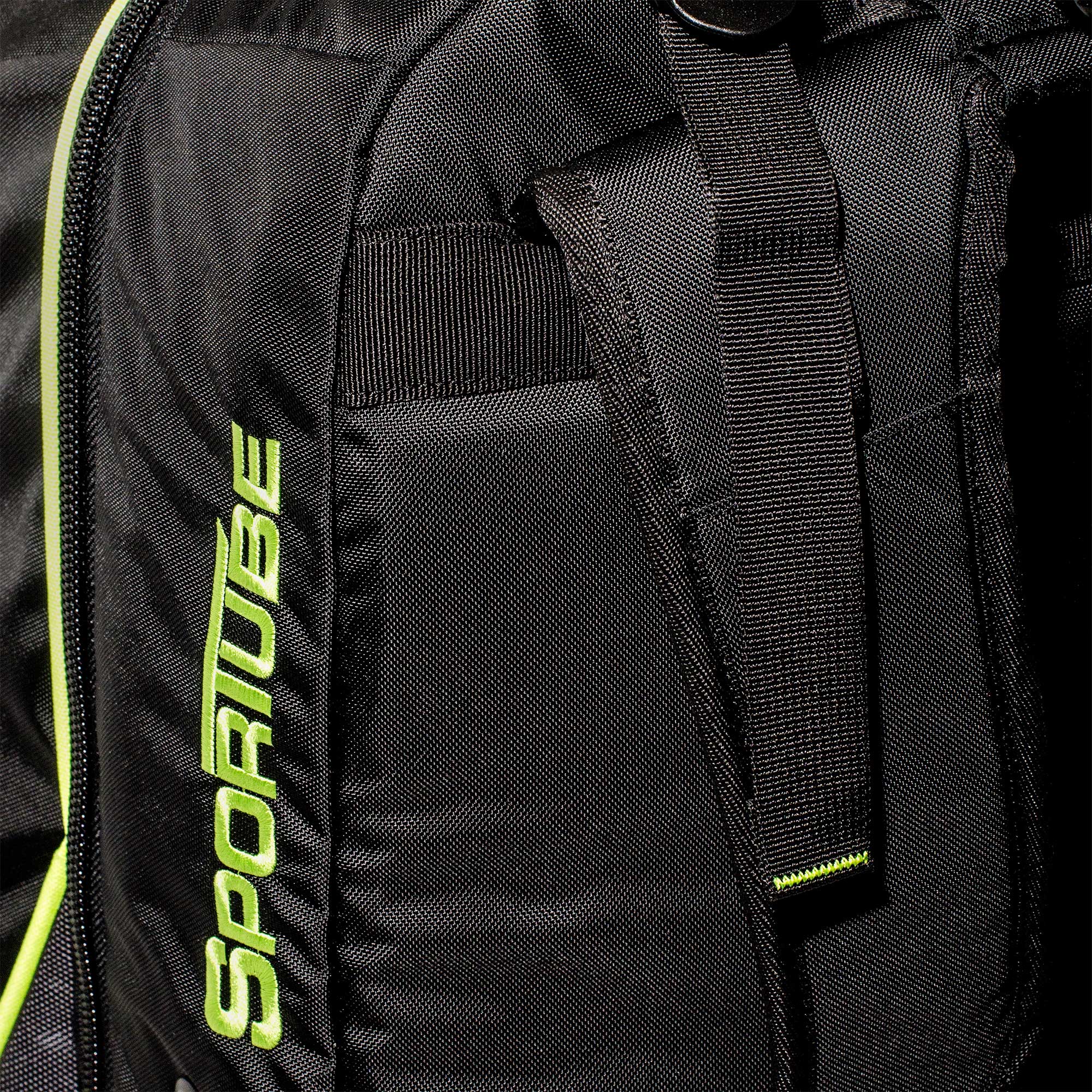 Sportube 44 Liter Overheader Airline Carry On Padded Gear & Boot Backpack, Green - VMInnovations