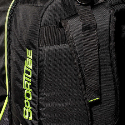 Sportube 44 Liter Overheader Airline Carry On Padded Gear & Boot Backpack, Green