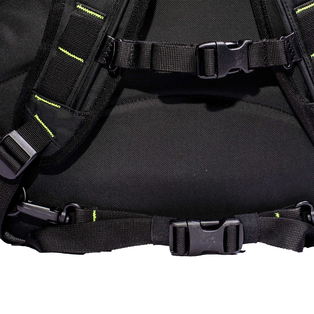 44 Liter Airline Carry On Padded Gear & Boot Backpack, Green (Open Box) - VMInnovations