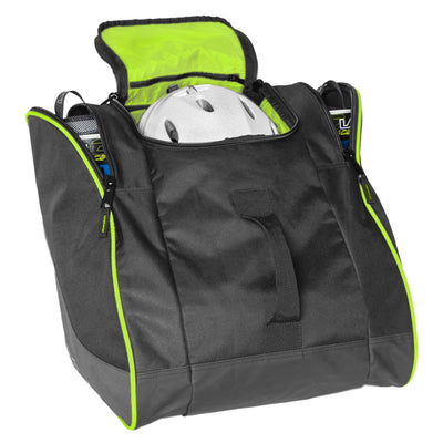 Sportube Traveler 50 Liter Padded Ski Boot & Gear Backpack Bag, Green/Black - VMInnovations