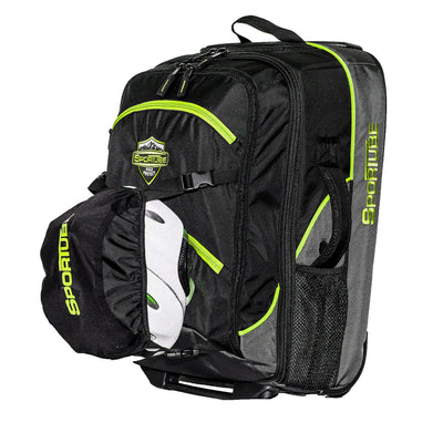 Cabin Cruiser Wheeled Carry On Padded Gear & Travel Boot Bag, Green (Used) - VMInnovations