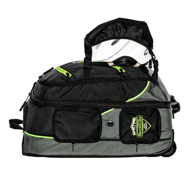 Cabin Cruiser Wheeled Carry On Padded Gear & Travel Boot Bag, Green (Used) - VMInnovations