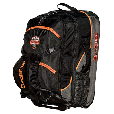 Cabin Cruiser Wheeled Carry On Padded Gear & Travel Boot Bag, Orange (Open Box)