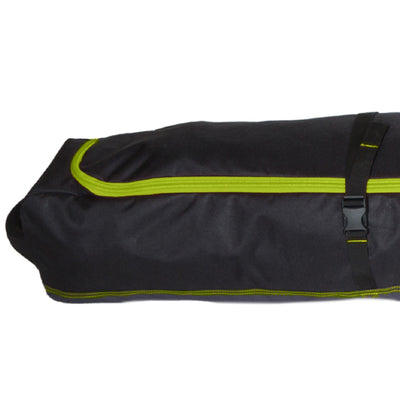 Sportube Traveler Padded 6' Single Pair Ski & Pole Luggage Bag, Blk/Green (Used) - VMInnovations