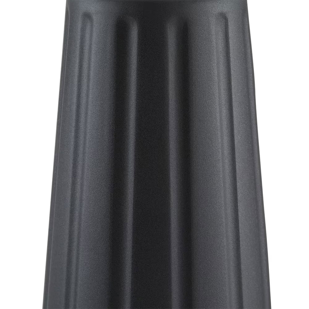 Noma Triple-Head Outdoor Weather Resistant Lamp Post w/Real Glass, Black (Used) - VMInnovations