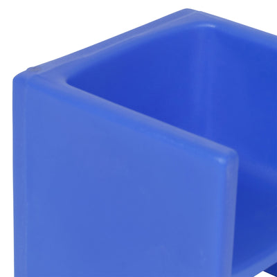 Children's Factory Kids Cube Chair For Classroom & Playroom, Blue (Open Box)