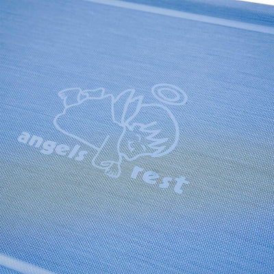 Angeles SpaceLine Toddler Portable Nap Cots for Kids, Wedgewood Blue (4 Pack)