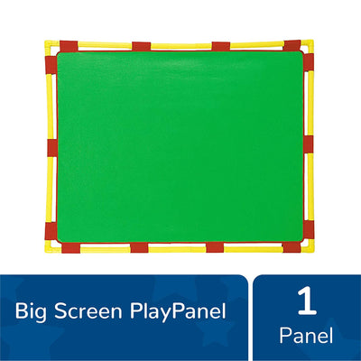 Children's Factory Plastic Big Screen Kids PlayPanel Playroom Divider, Green