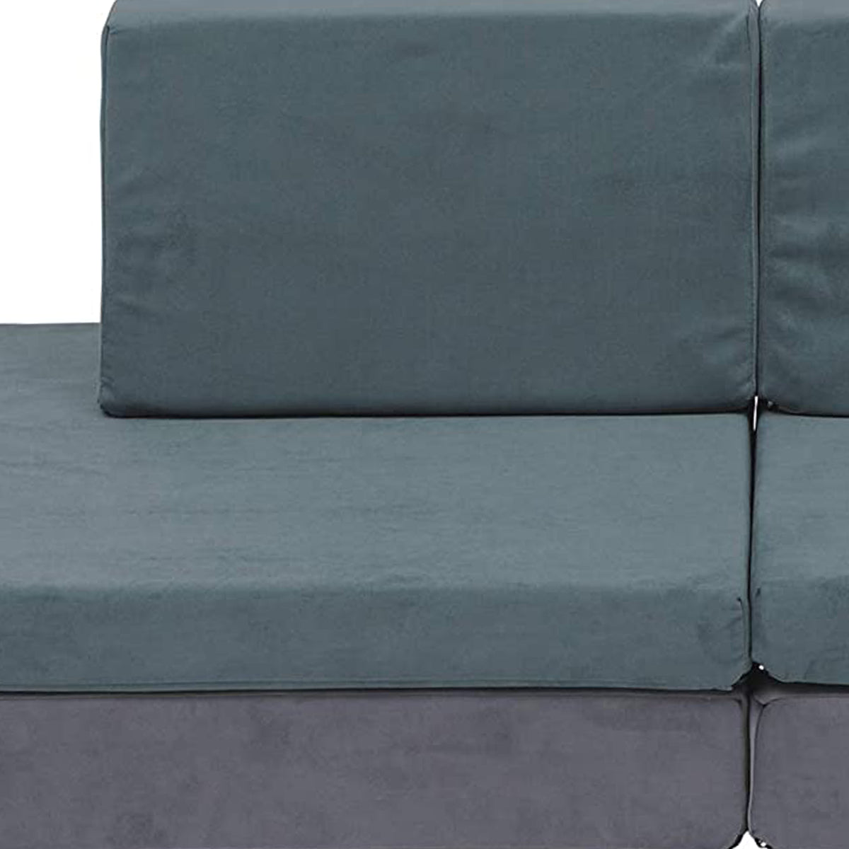 Children's Factory Multipurpose Whatsit Flexible Seating Kids Sofa Couch, Gray - VMInnovations
