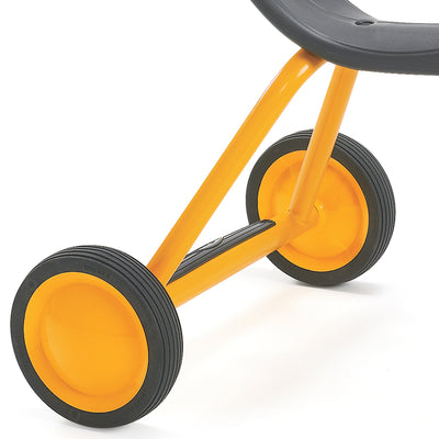 Children's Factory MyRider Maxi Power-Coated Steel Kids Tricycle Ride, Yellow