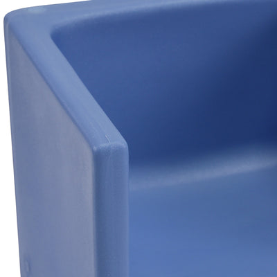 Children's Factory Indoor Outdoor Kids Cube Chair For Classroom, Sky Blue - VMInnovations