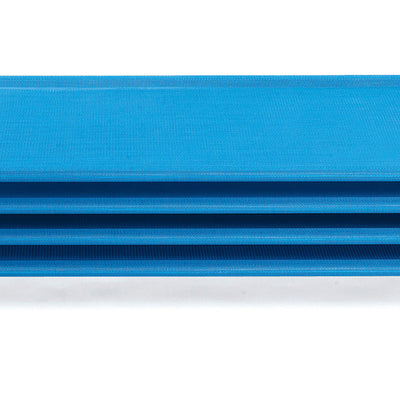 Angeles Value Line Standard Portable Stackable Nap Cots for Kids, Blue (4 Pack) - VMInnovations