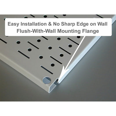 Wall Control 32x16" Pegboard Garage Tool Organizer, Metallic (2 Pack) (Used)