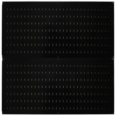 Wall Control 32"x16" Horizontal Pegboard Tool Organizer, Black(2 Pack)(Open Box) - VMInnovations