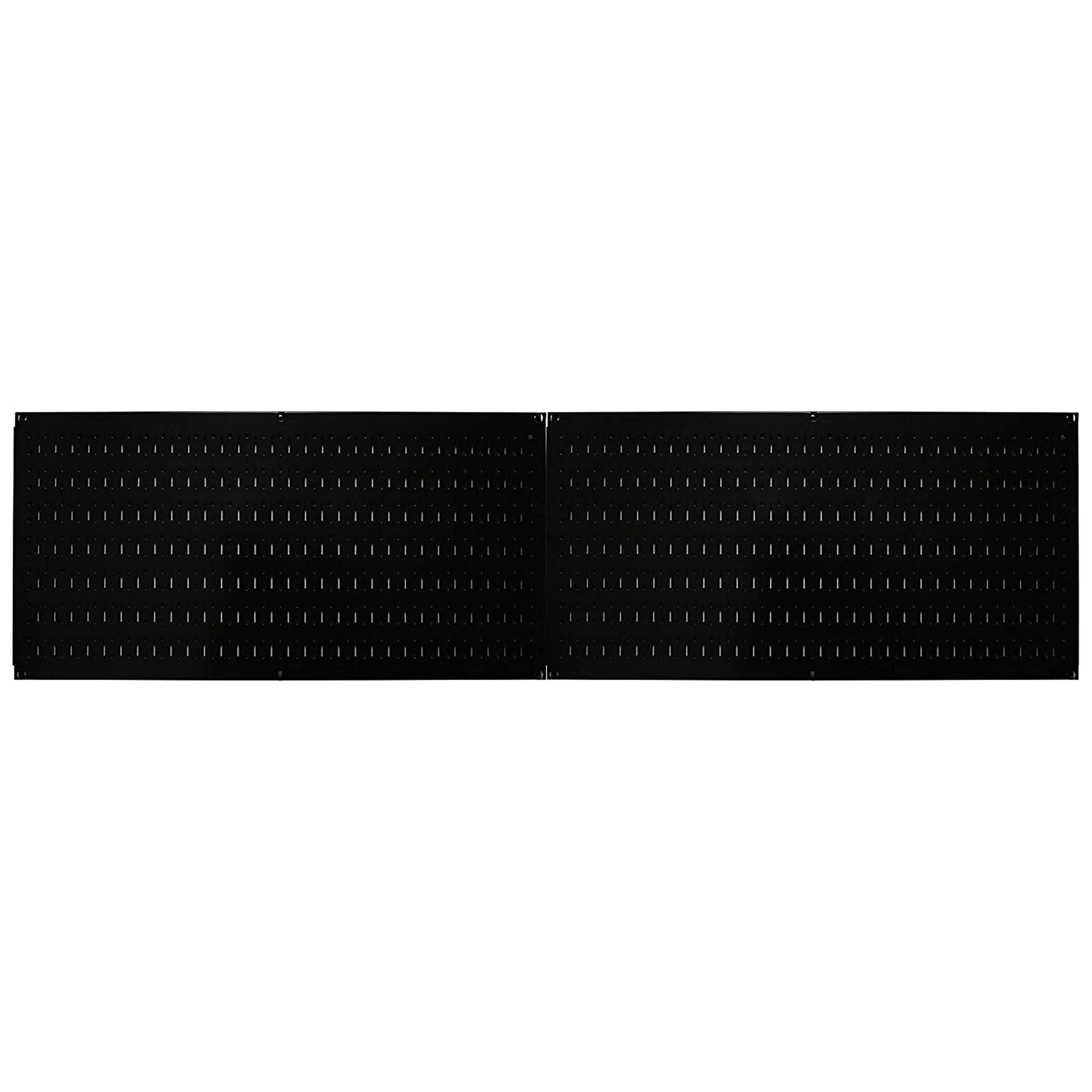 Wall Control 32"x16" Horizontal Pegboard Tool Organizer, Black(2 Pack)(Open Box) - VMInnovations