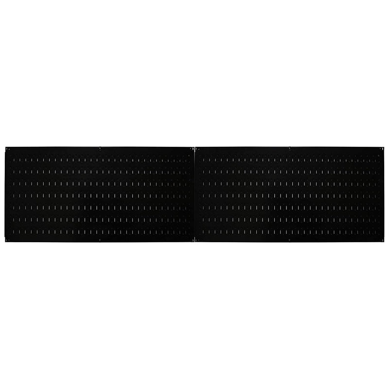 Wall Control 32"x16" Horizontal Pegboard Tool Organizer, Black(2 Pack)(Open Box)