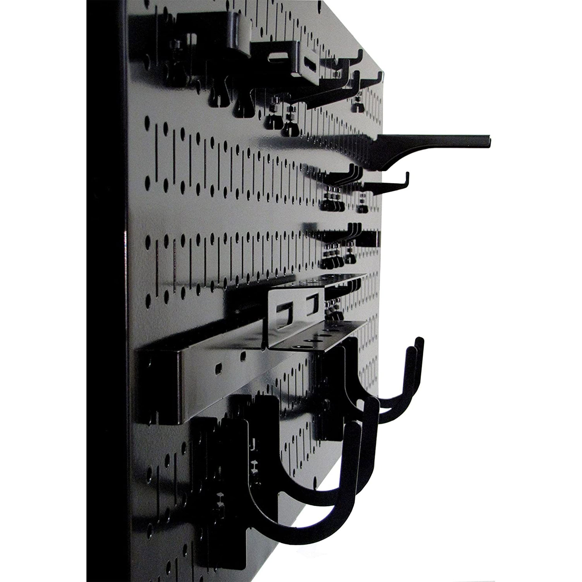 Wall Control 32"x16" Horizontal Pegboard Tool Organizer, Black(2 Pack)(Open Box) - VMInnovations