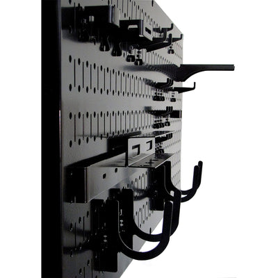 Wall Control 32"x16" Horizontal Pegboard Tool Organizer, Black(2 Pack)(Open Box)