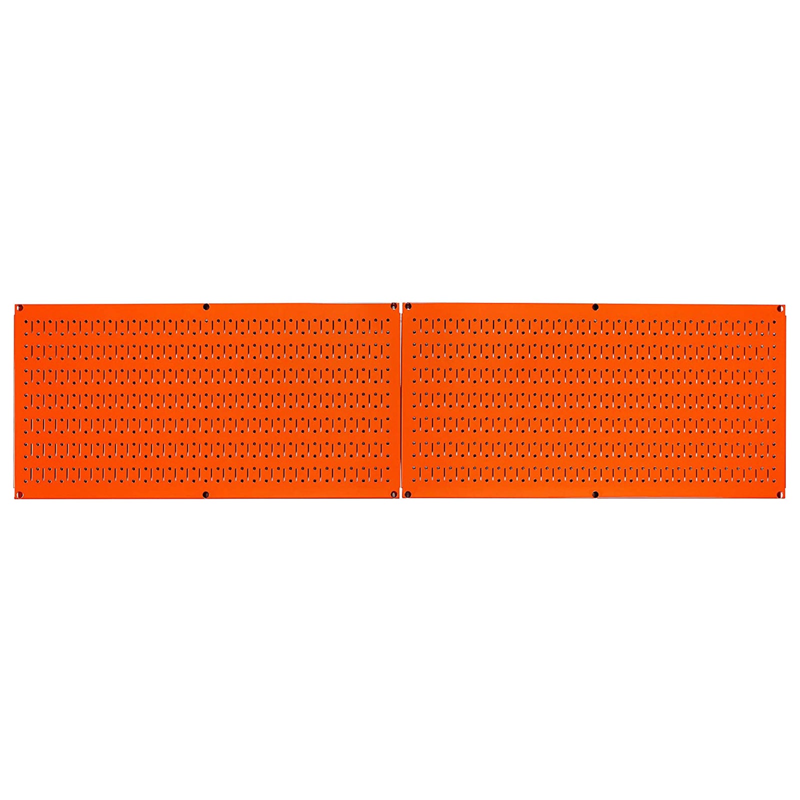 32"x16" Horizontal Pegboard Garage Tool Organizer, Orange (2 Pack) (Open Box) - VMInnovations