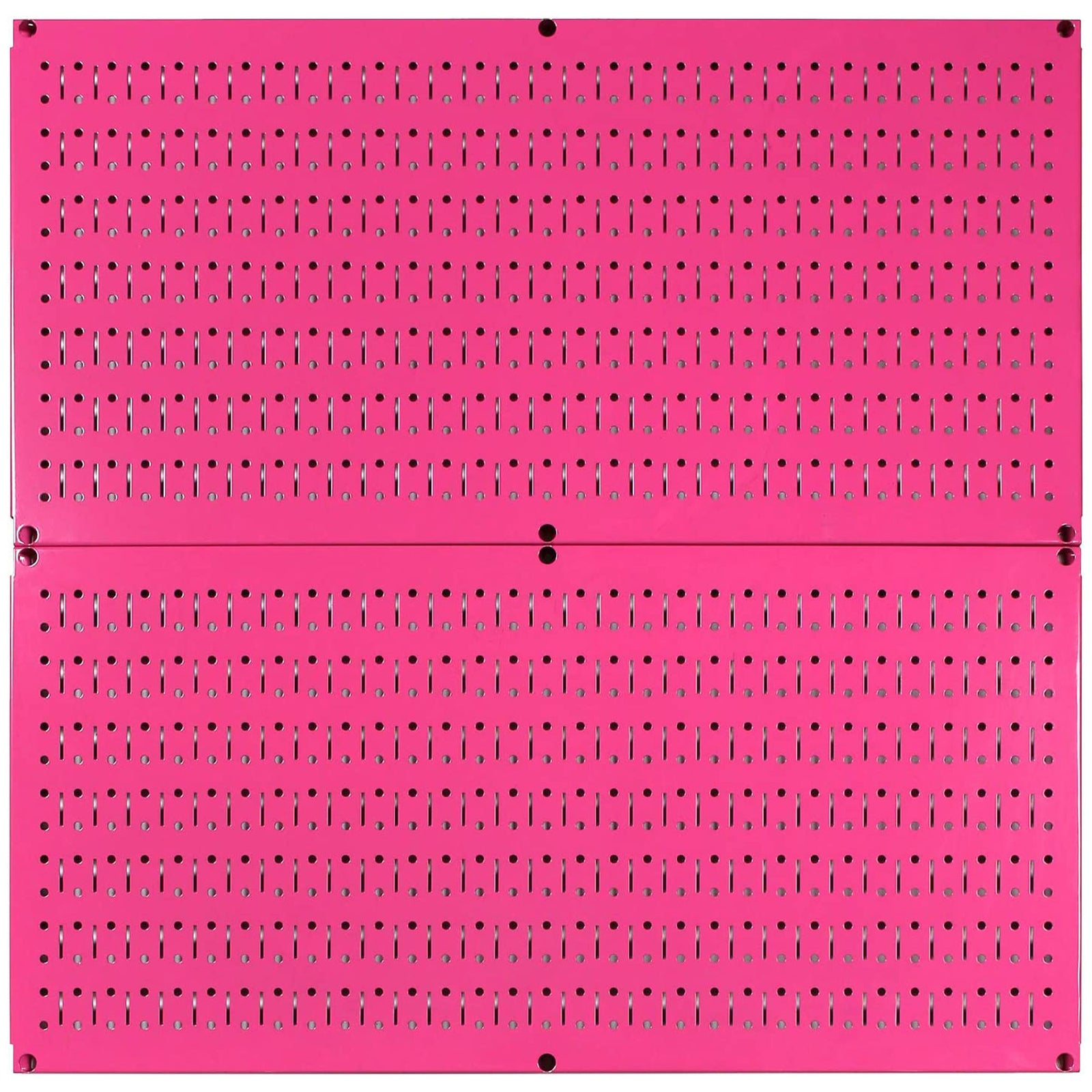 Wall Control 32" x 16" Horizontal Pegboard Garage Tool Organizer, Pink (2 Pack) - VMInnovations