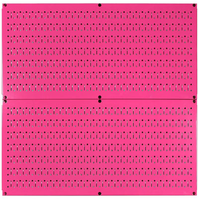 Wall Control 32" x 16" Horizontal Pegboard Tool Organizer, Pink(2 Pk)(Open Box) - VMInnovations