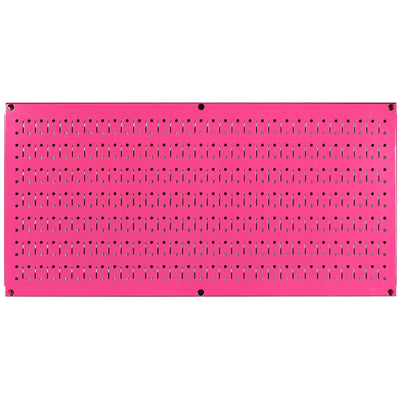 Wall Control 32" x 16" Horizontal Pegboard Tool Organizer, Pink(2 Pk)(Open Box)