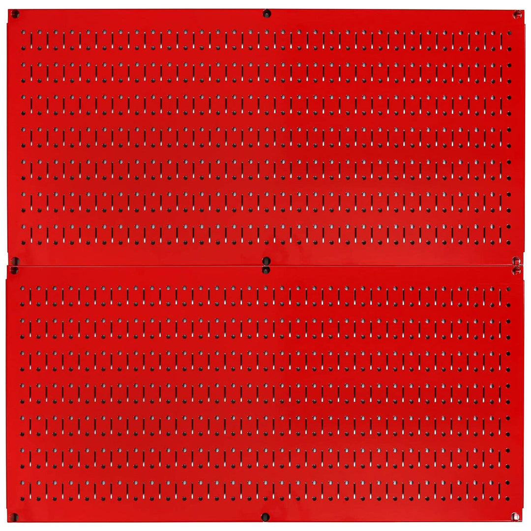 Wall Control 32" x 16" Horizontal Pegboard Garage Tool Organizer, Red(2pk)(Used) - VMInnovations