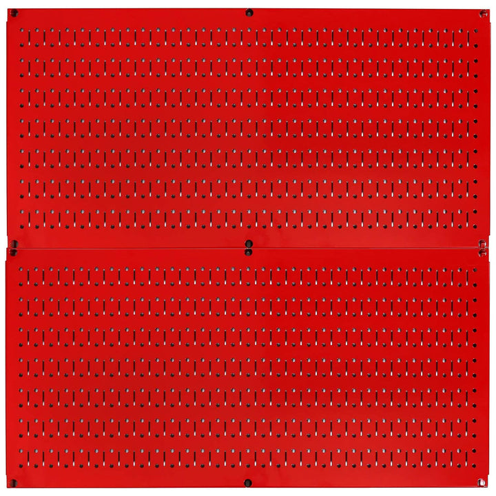 Wall Control 32" x 16" Horizontal Pegboard Garage Tool Organizer, Red(2pk)(Used) - VMInnovations