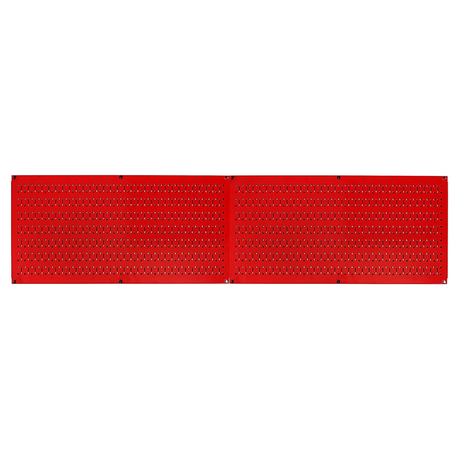 Wall Control 32" x 16" Horizontal Pegboard Garage Tool Organizer, Red (2 Pack) - VMInnovations