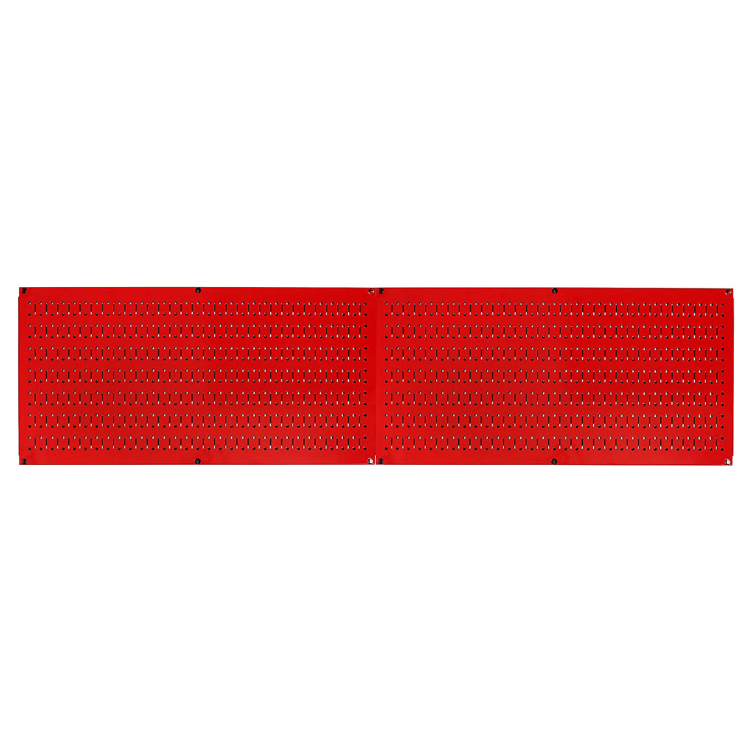 Wall Control 32" x 16" Horizontal Pegboard Garage Tool Organizer, Red(2pk)(Used)