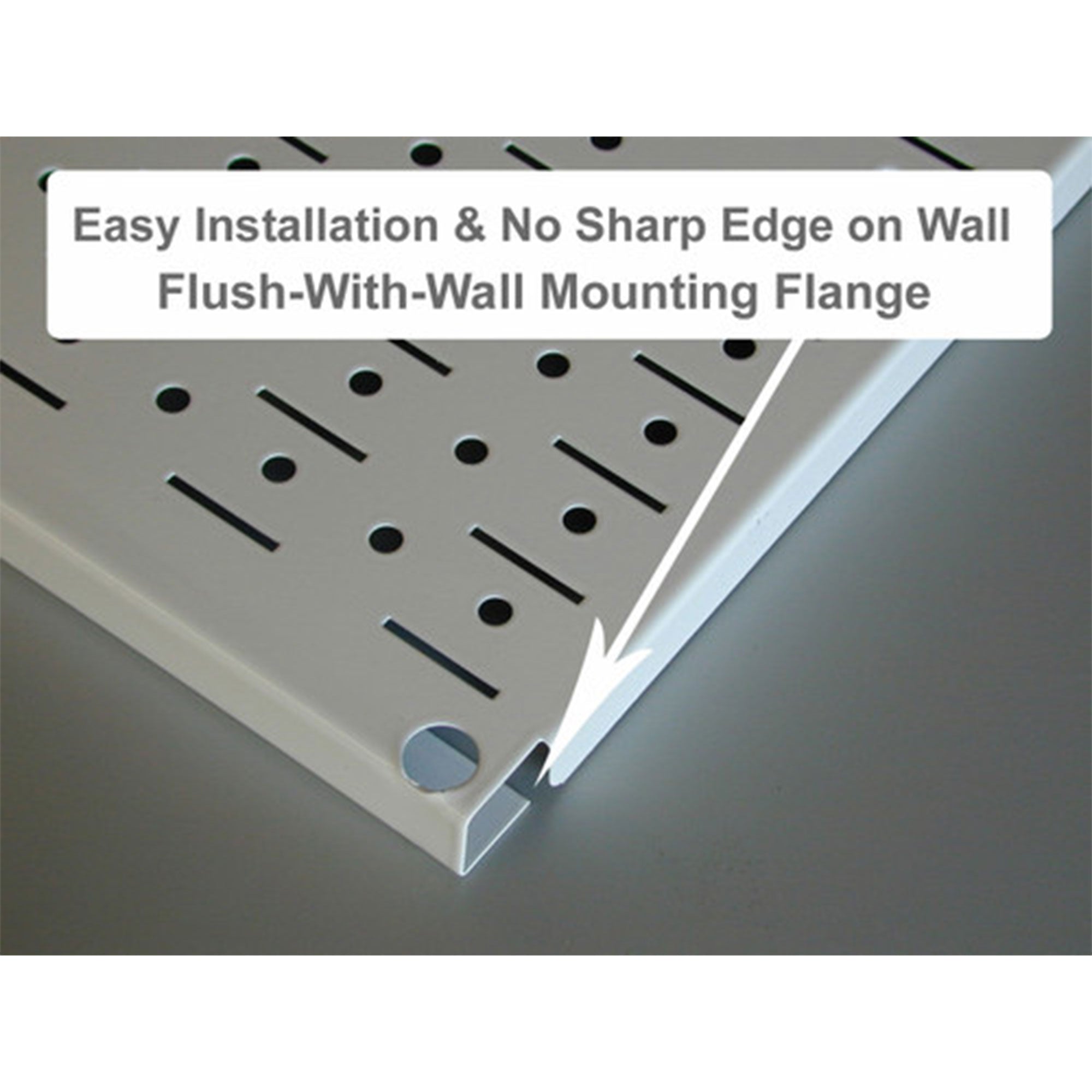 32"x16" Horizontal Pegboard Garage Tool Organizer, Silver (3 Pack) (Open Box) - VMInnovations