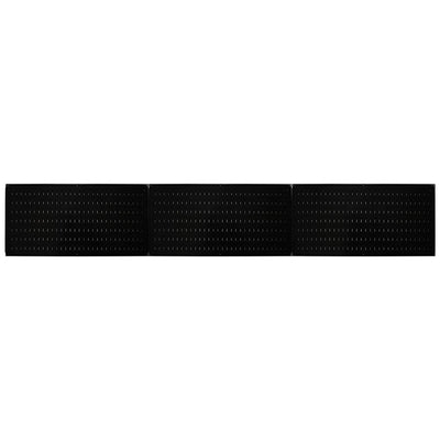 Wall Control 32"x16" Horizontal Pegboard Organizer, Black (3 Pack) (Open Box)