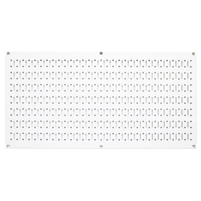 Wall Control 32" x 16" Horizontal Pegboard Tool Organizer, White (3 Pack) (Used)
