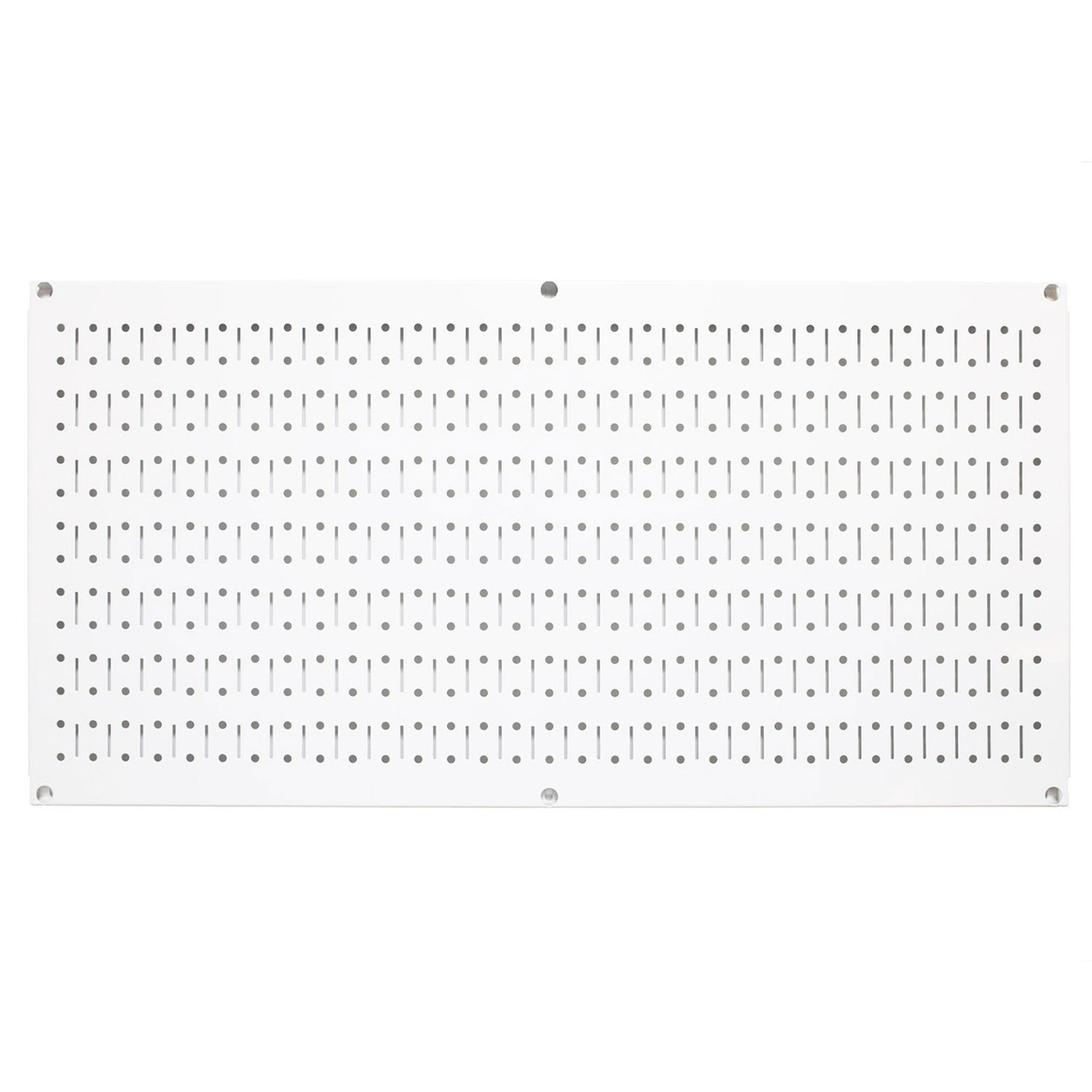 32" x 16" Horizontal Pegboard Garage Tool Organizer, White (3 Pack) (Open Box) - VMInnovations