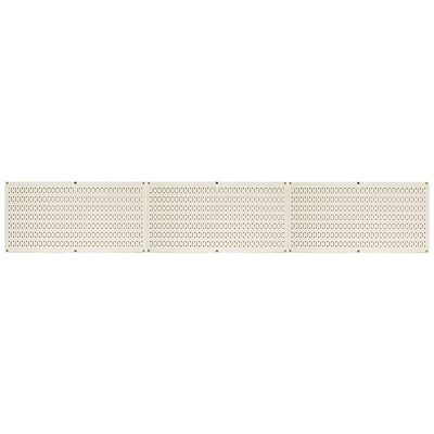 Wall Control 32" x 16" Horizontal Pegboard Garage Tool Organizer, Beige (3 Pack)