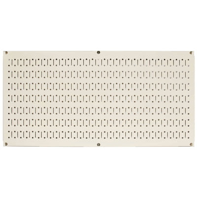 Wall Control 32" x 16" Horizontal Pegboard Garage Tool Organizer, Beige (3 Pack)