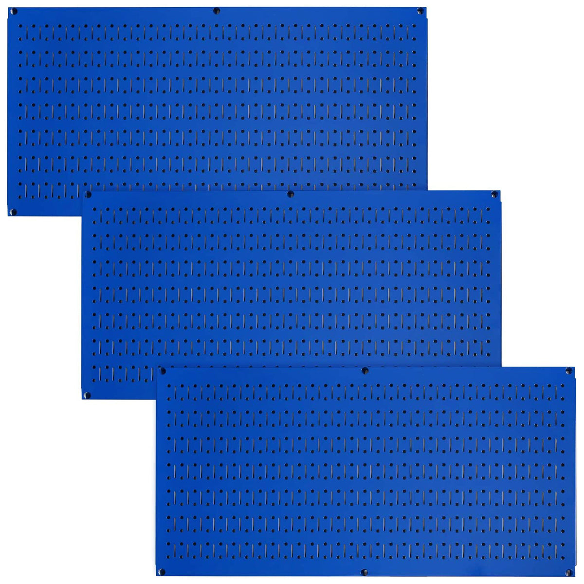 Wall Control 32" x 16" Pegboard Garage Tool Organizer, Blue (3 Pack) (Used)