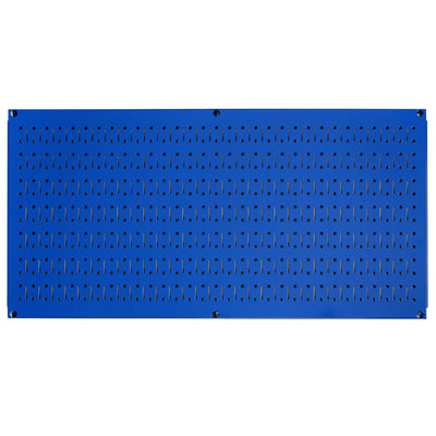 Wall Control 32" x 16" Pegboard Garage Tool Organizer, Blue (3 Pack) (Used)